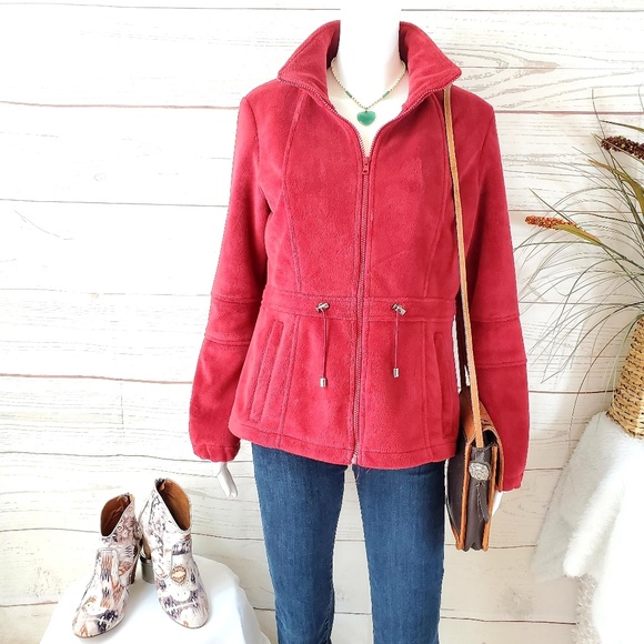 Kristen Blake Jackets & Blazers - Kristen Blake soft plush drawstring waist coat